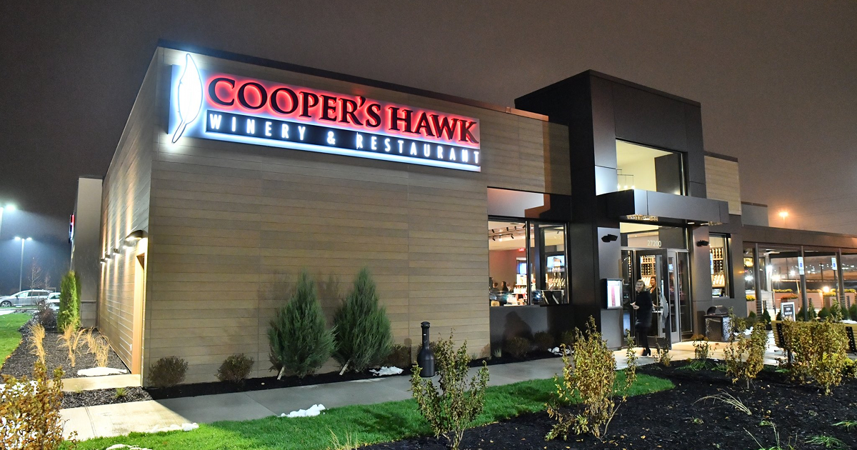Cooper's Hawk Winery & Restaurant exterior Cooper's Hawk Winery & Restaurant exterior