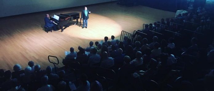 Betty Van Andel Opera Center interior audience crowd partial Betty Van Andel Opera Center interior audience crowd partial