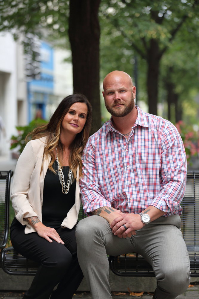 Tara Johnson-Brower, left, and Jesse Johnson-Brower Tara Johnson-Brower, left, and Jesse Johnson-Brower