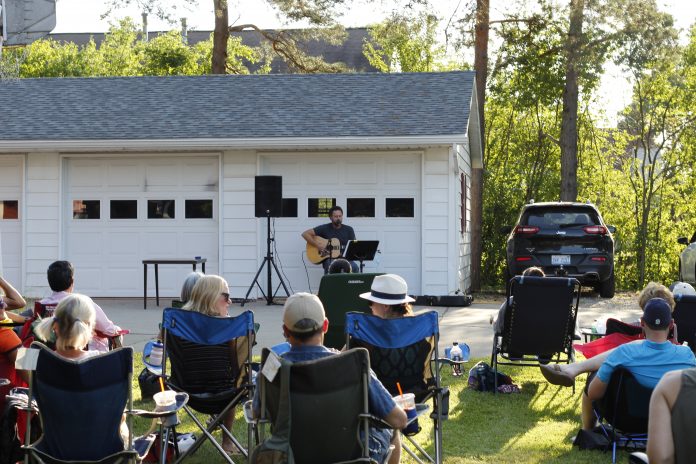 Driveway concert
