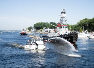 Muskegon’s WWII submarine makes rare journey across Lake Michigan