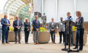 The Rapid Dedicates Downtown Bus Platform to Former Mayor Rosalynn Bliss