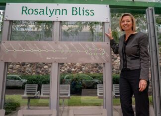 The Rapid Dedicates Rosalynn Bliss Platform, Honoring Former Mayor