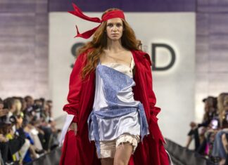 Red, Lace, and the Runway